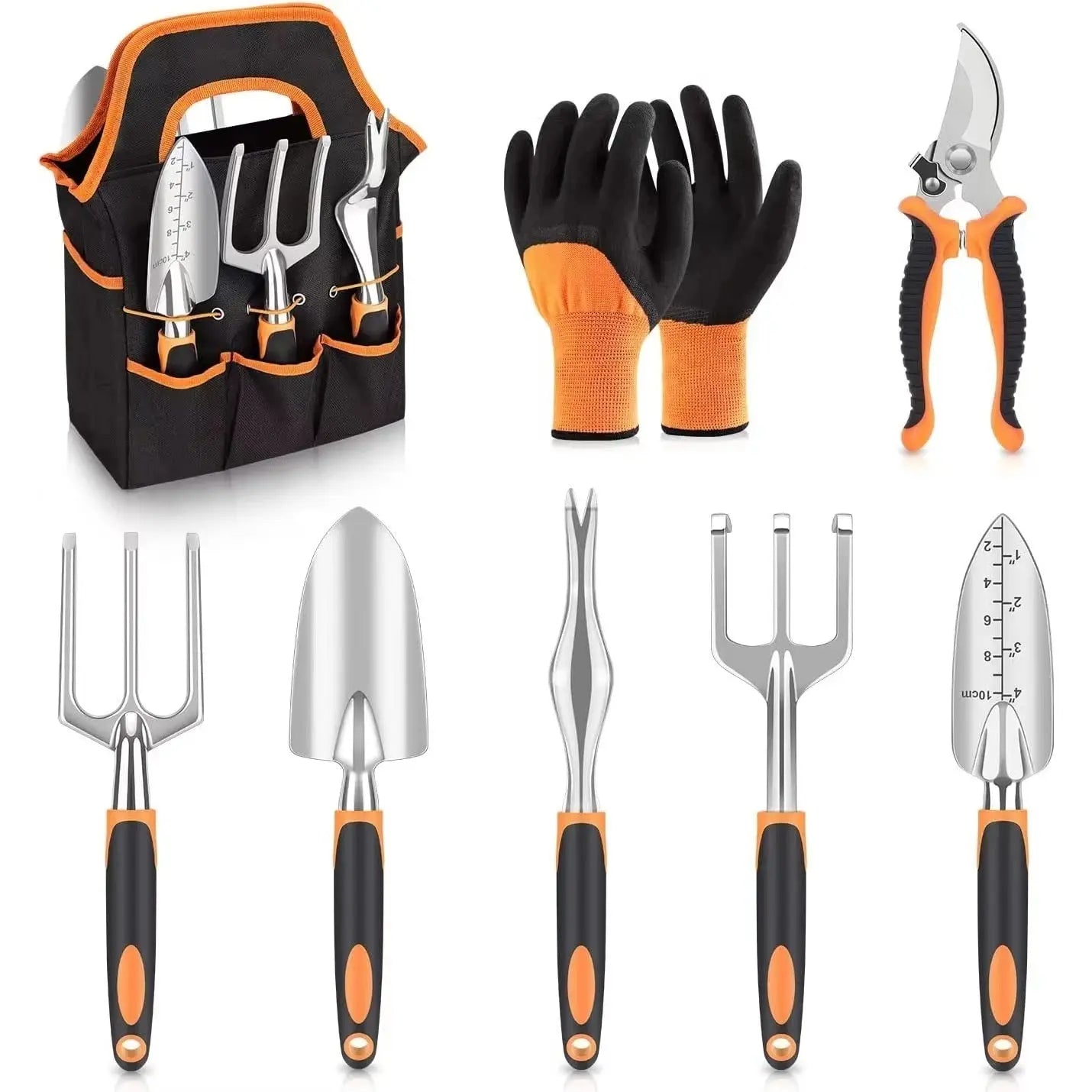 Stainless Steel Garden Tool Set - The Greenhouse Pros