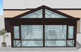 Transparent Aluminum Alloy Glass Room Terrace European Sunroom Outdoor Roof Shade House The Greenhouse Pros